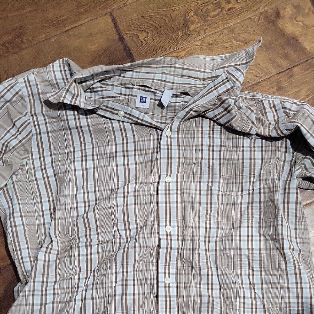 Gap Xl Short Sleve Button Down